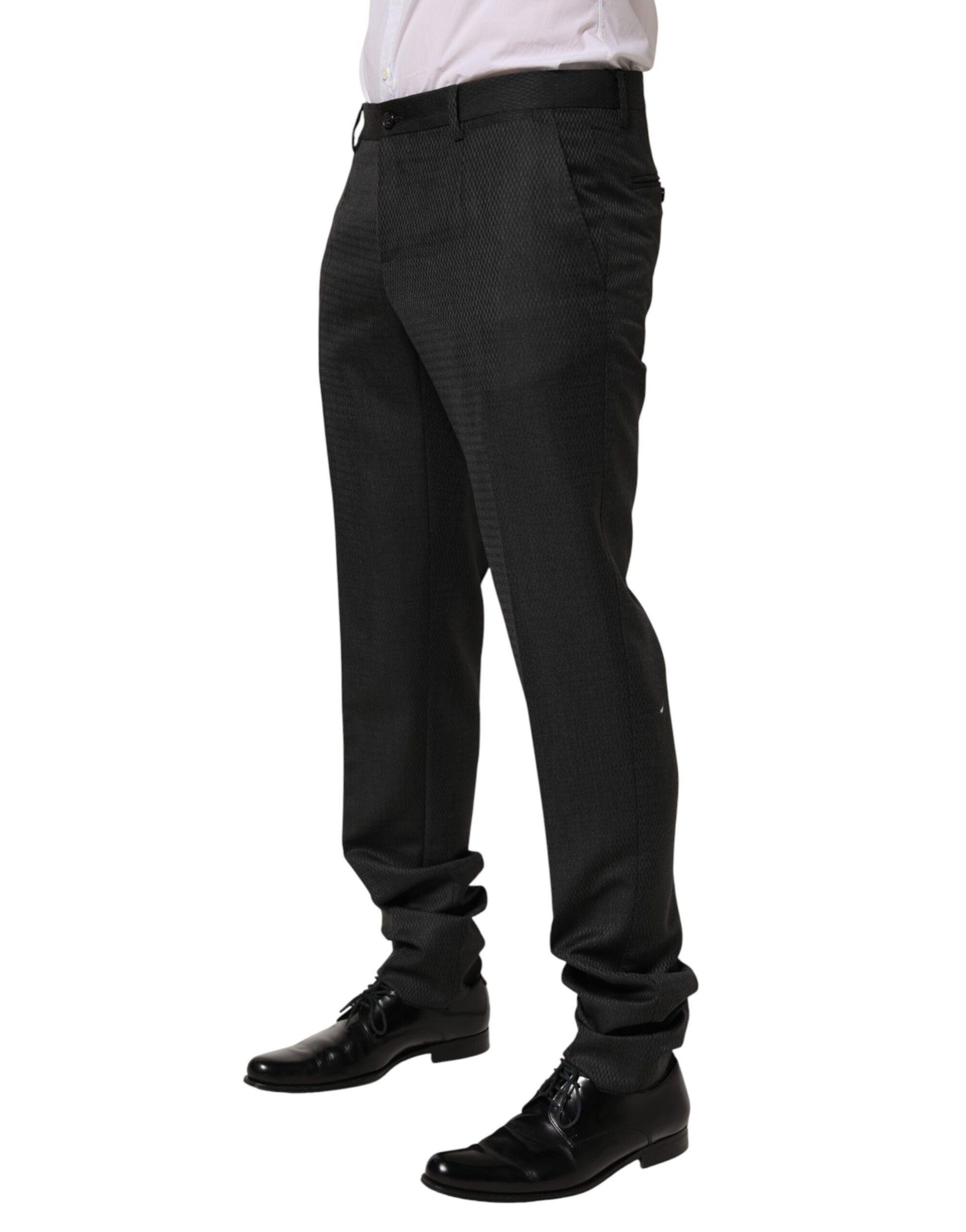 Dolce & Gabbana Black Dress Pants for Men detail view