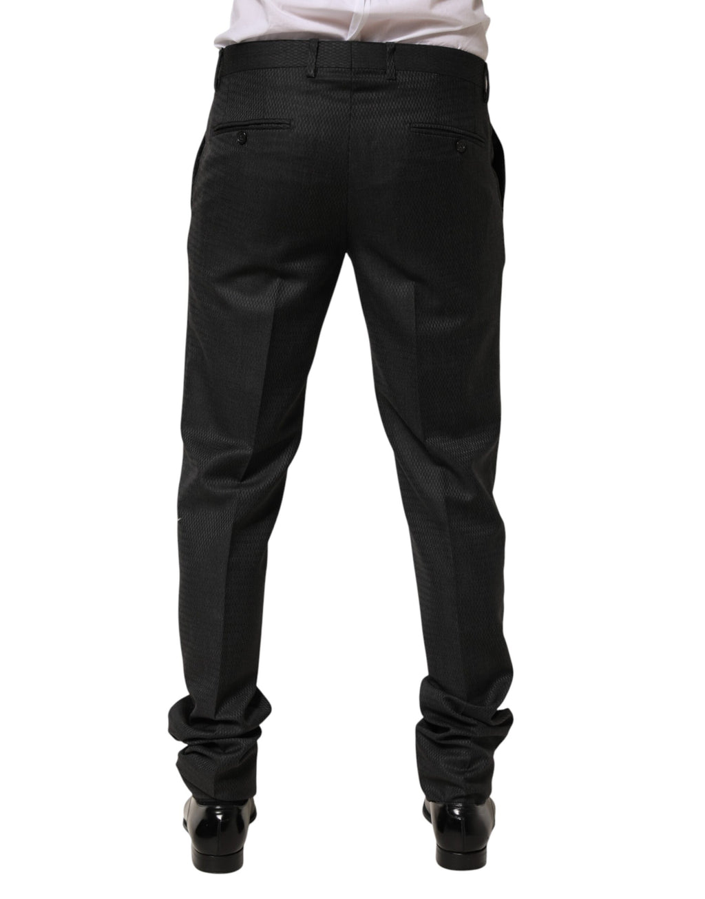 Dolce & Gabbana Black Dress Pants for Men side view