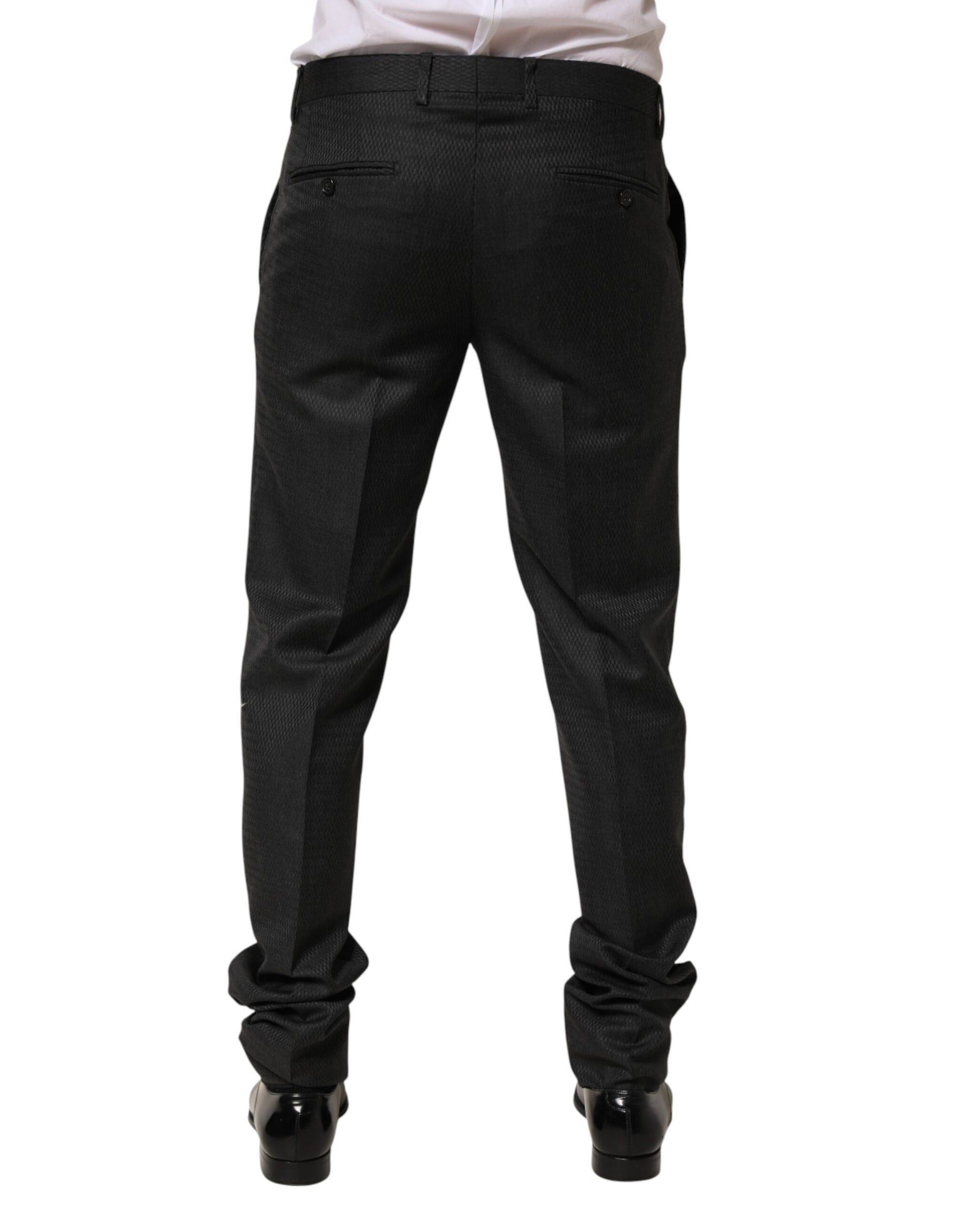 Dolce & Gabbana Black Dress Pants for Men side view