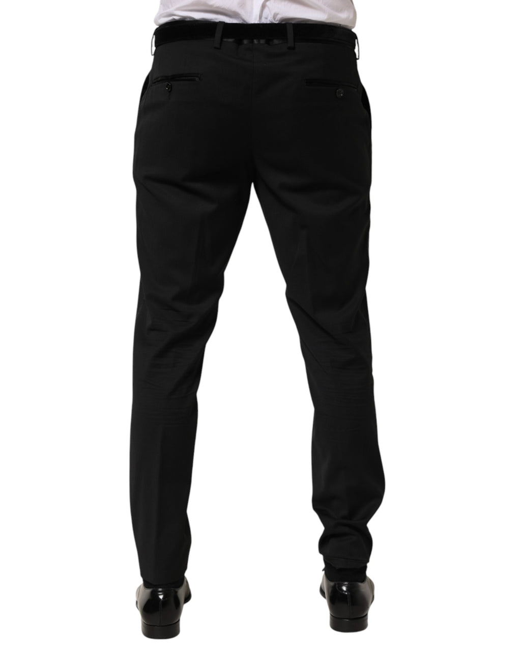 Dolce & Gabbana Black Dress Pants for Men side view