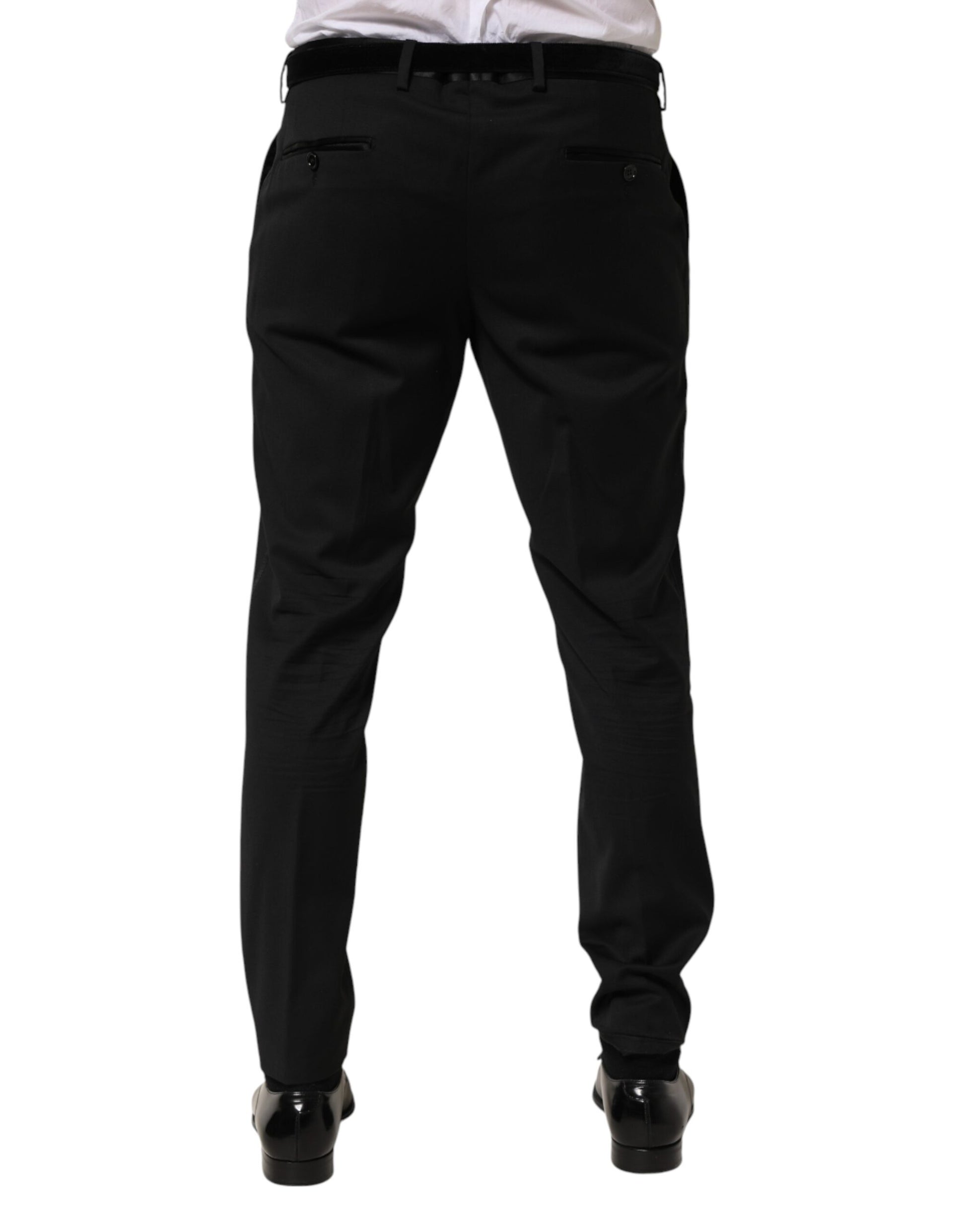 Dolce & Gabbana Black Dress Pants for Men side view