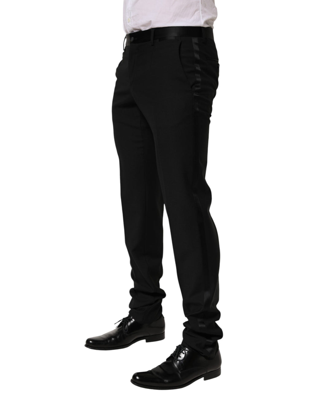 Dolce & Gabbana Black Dress Pants for Men detail view