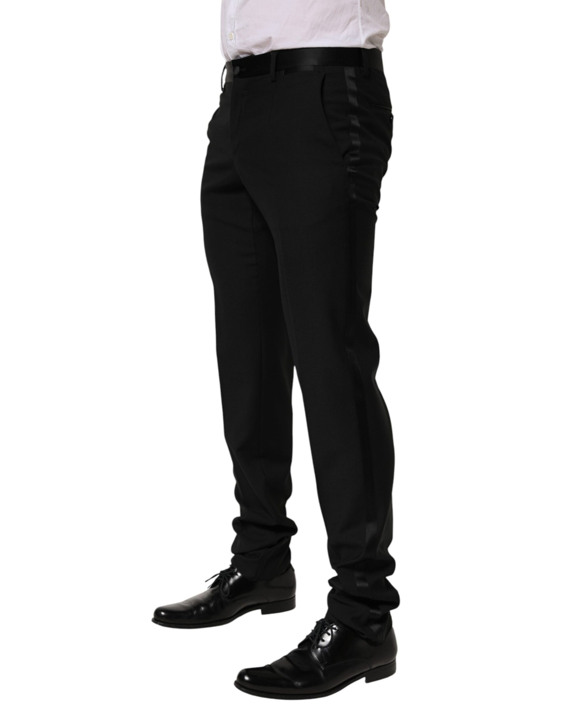 Dolce & Gabbana Black Dress Pants for Men detail view