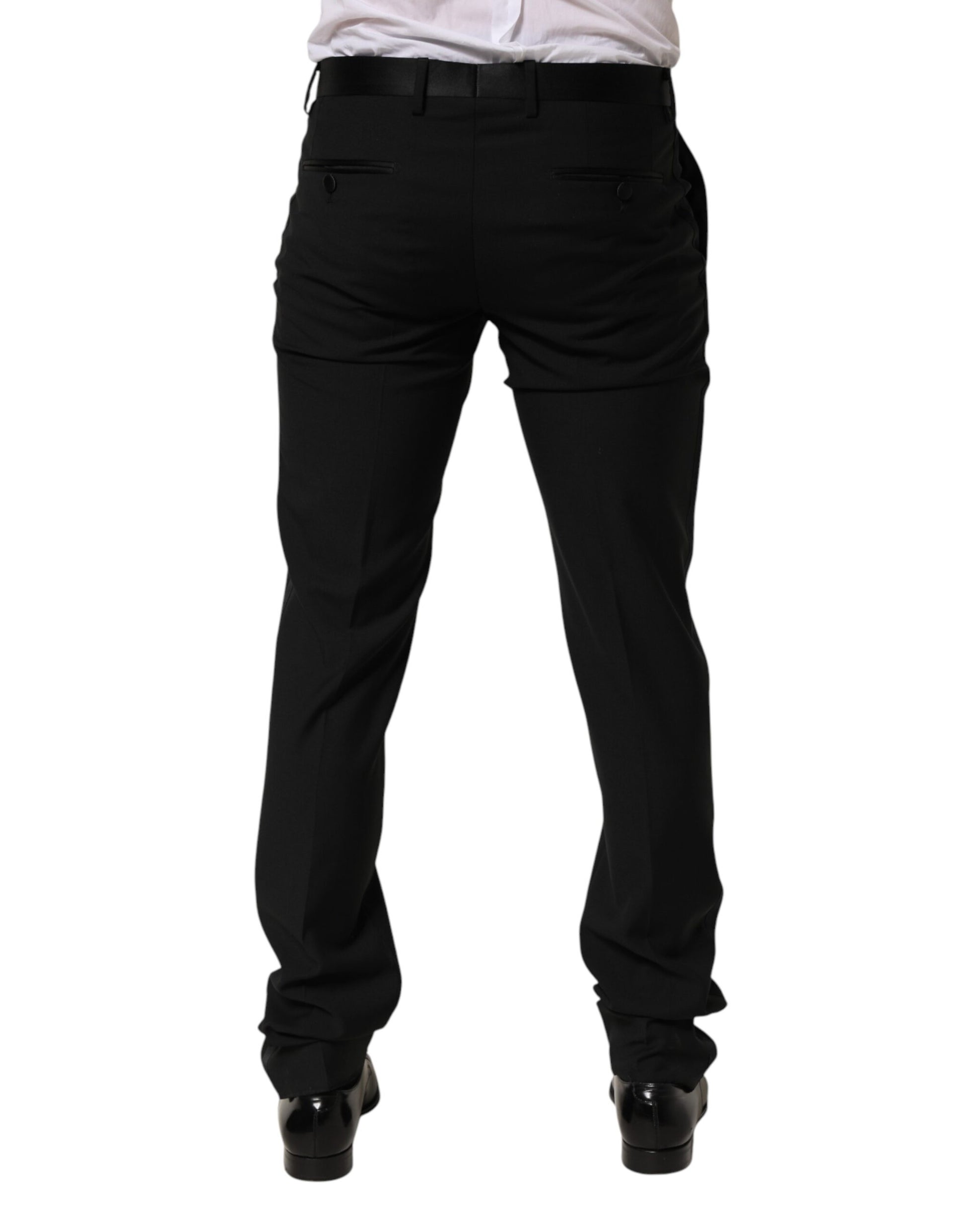 Dolce & Gabbana Black Dress Pants for Men side view