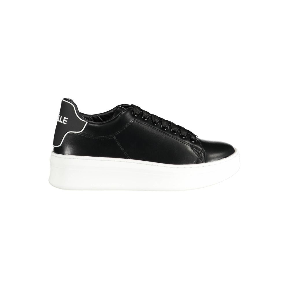 Gaelle Paris Black Athletic Sneakers for Women