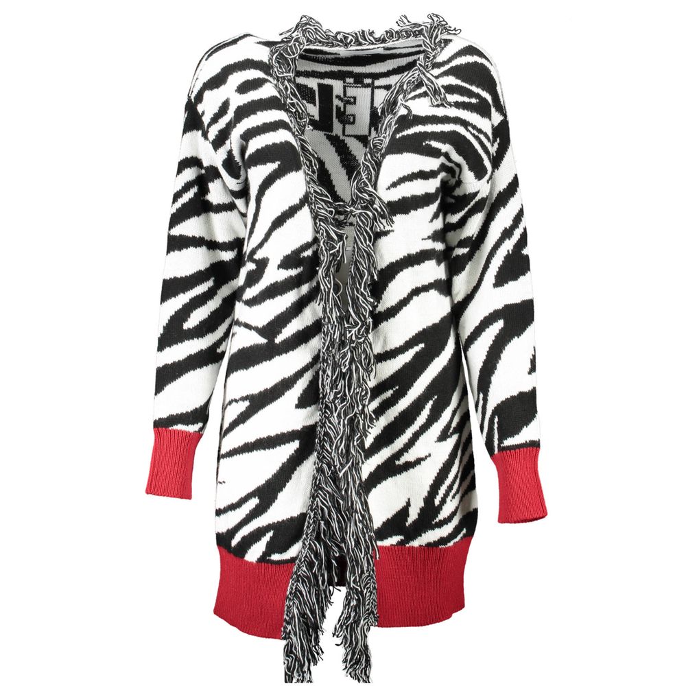 Gaelle Paris White Cardigan for Women