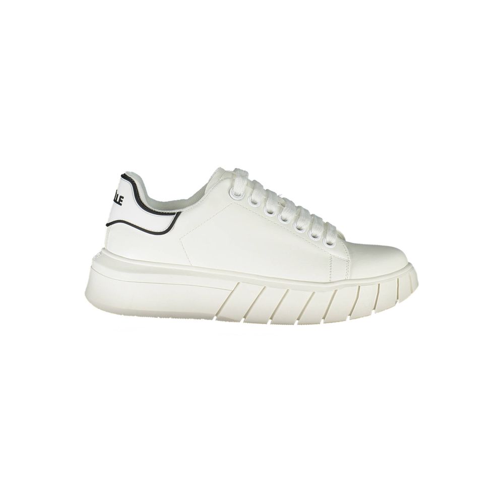 Gaelle Paris White Athletic Sneakers for Women