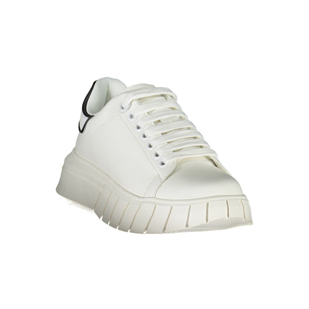 Gaelle Paris White Athletic Sneakers for Women alternate view