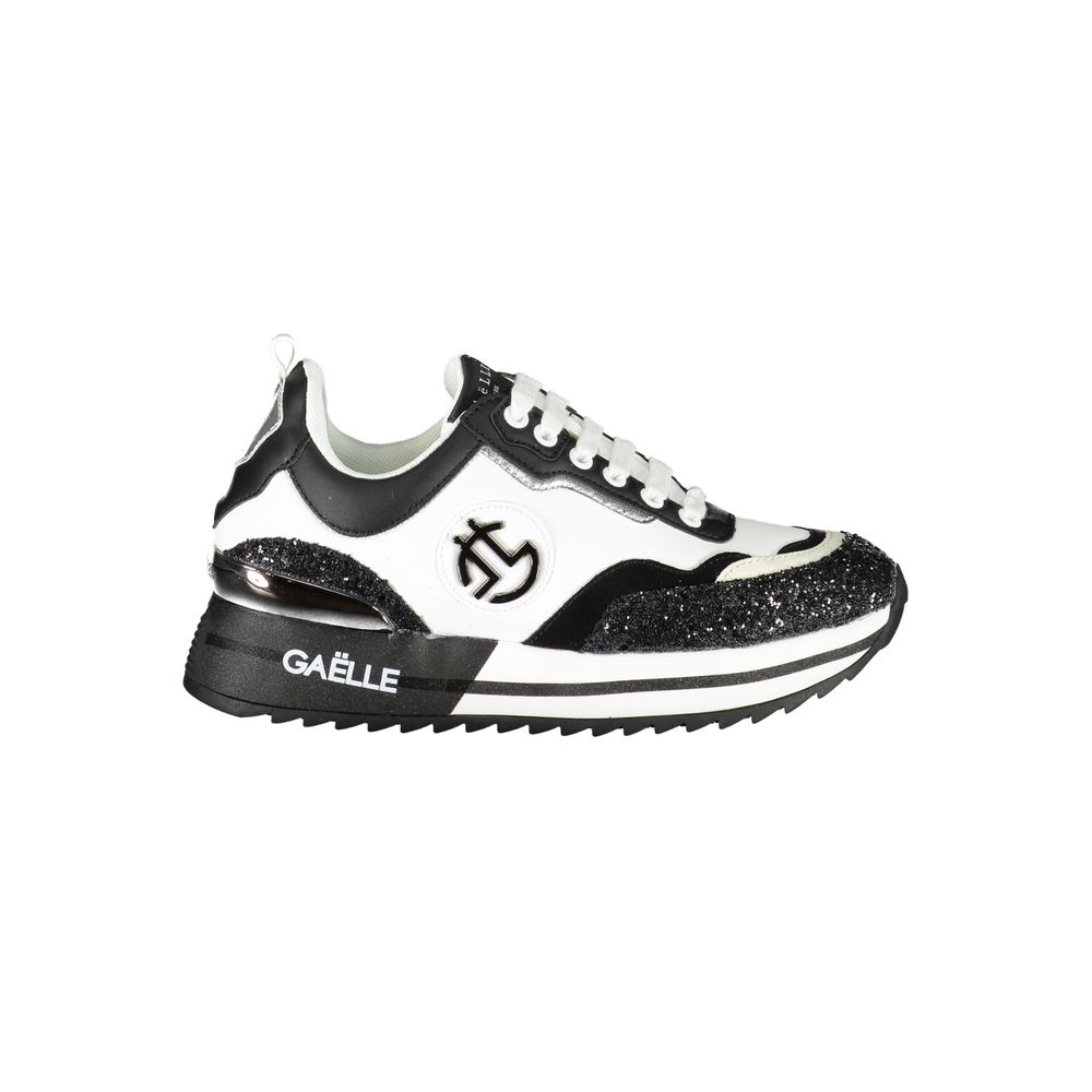 Gaelle Paris Black Athletic Sneakers for Women