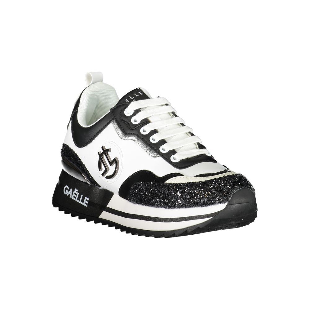 Gaelle Paris Black Athletic Sneakers for Women alternate view