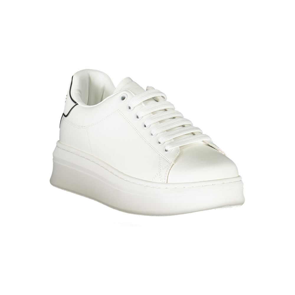Gaelle Paris White Athletic Sneakers for Women alternate view