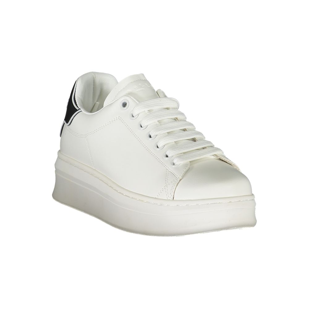 Gaelle Paris White Athletic Sneakers for Women alternate view