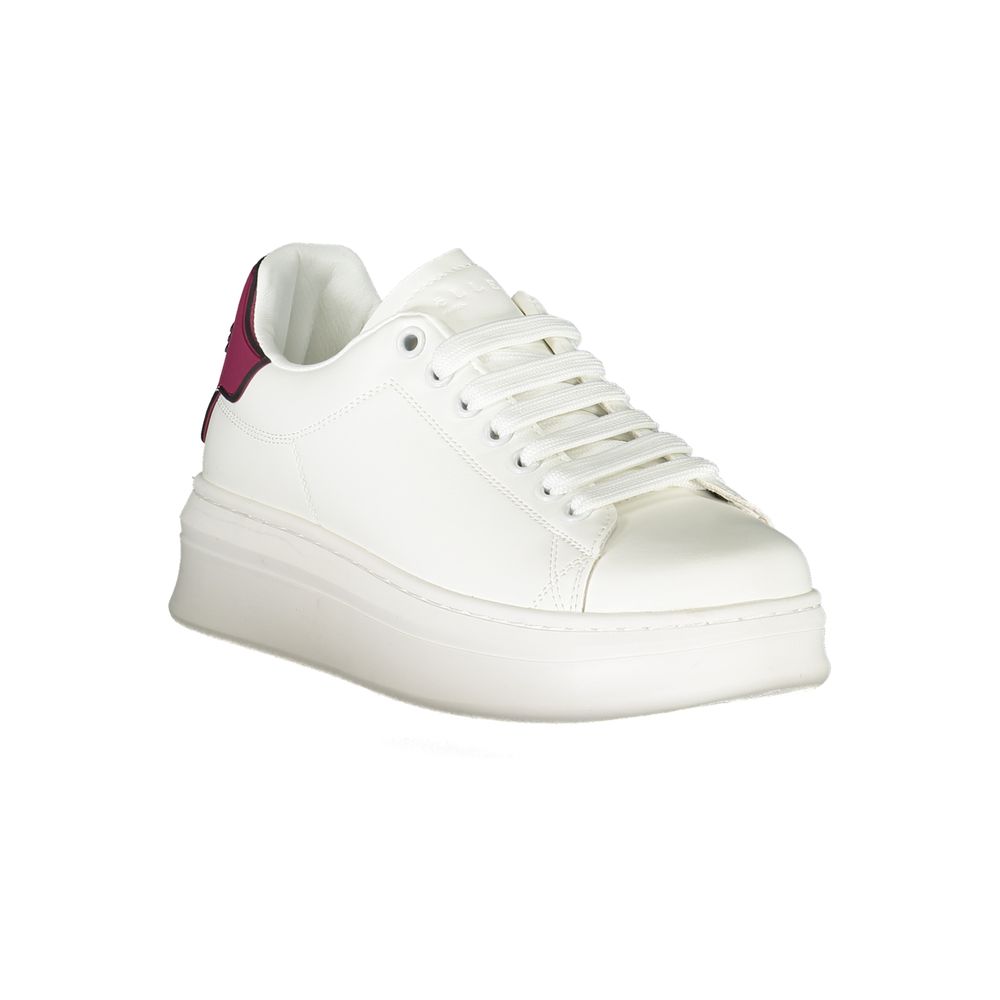 Gaelle Paris Red Low Top Sneakers for Women alternate view