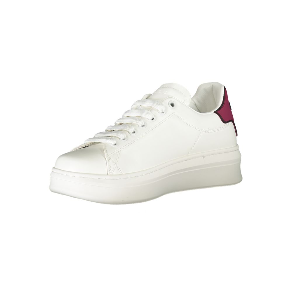 Gaelle Paris Red Low Top Sneakers for Women detail view