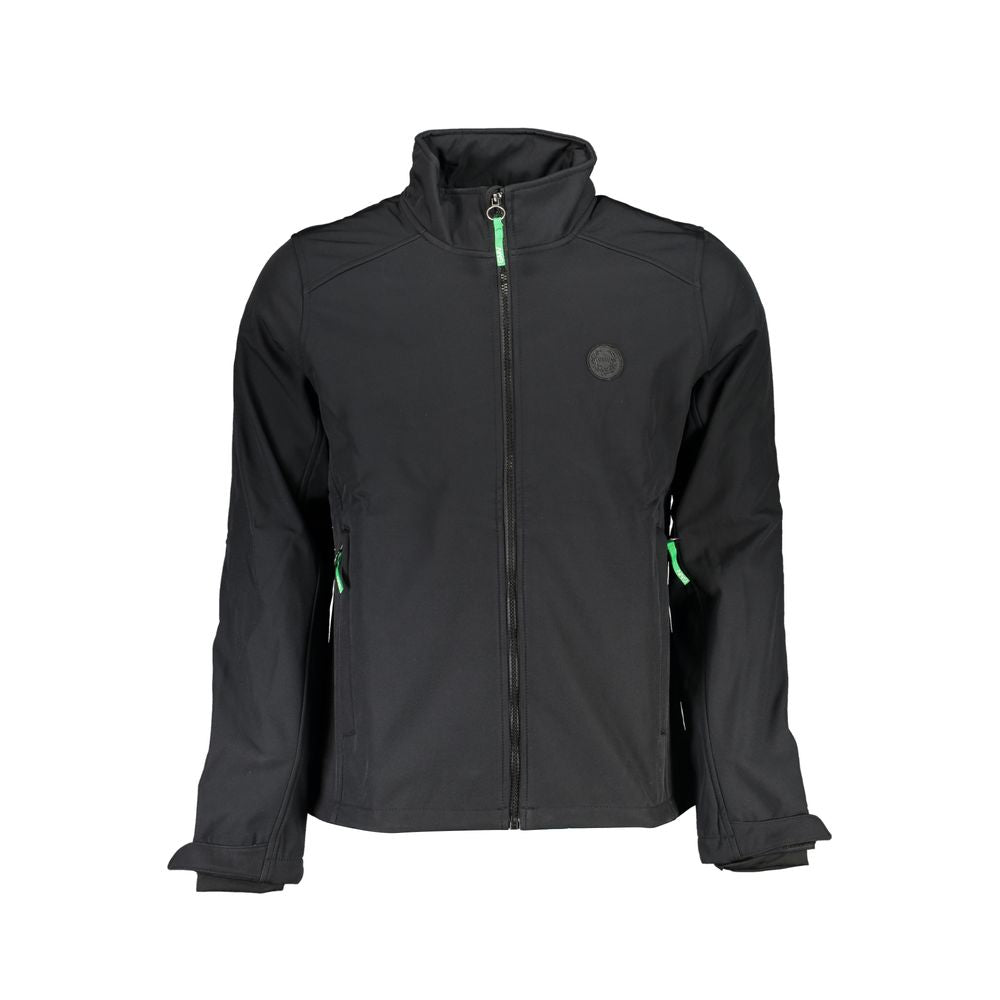 Gianmarco Venturi Black Shell Jacket for Men