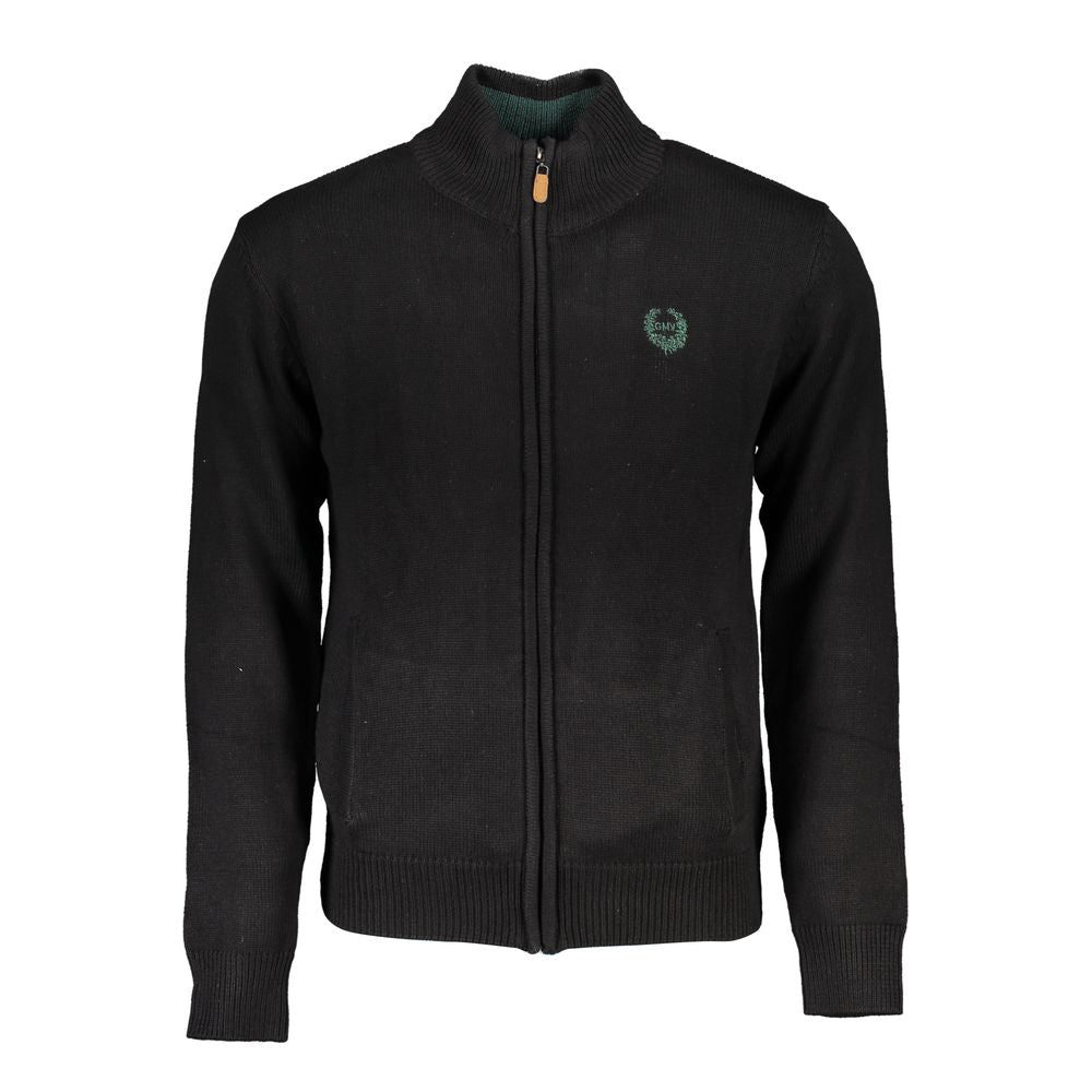 Gianmarco Venturi Black Cardigan for Men