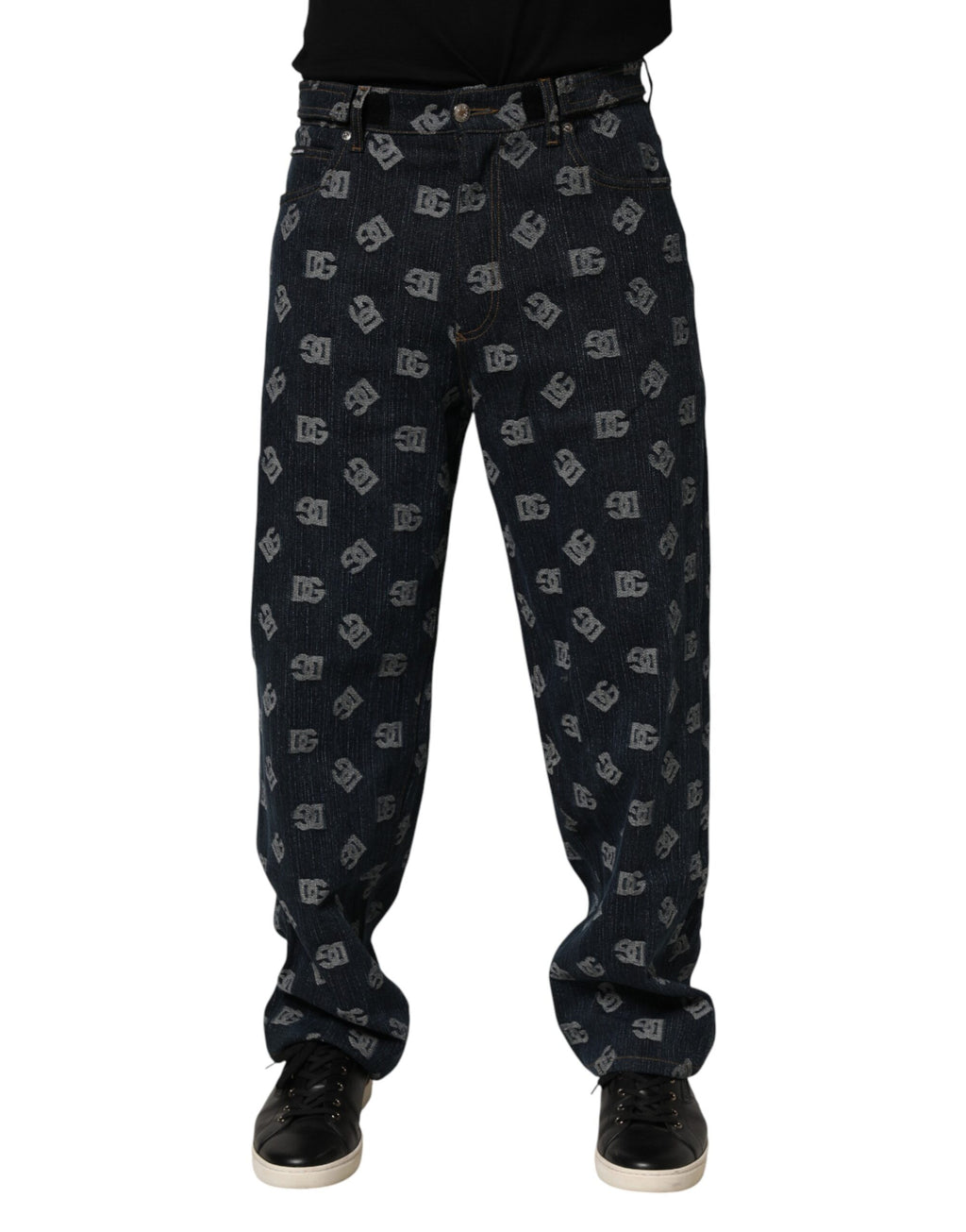 Dolce & Gabbana Blue Relaxed Fit Jeans for Men alternate view