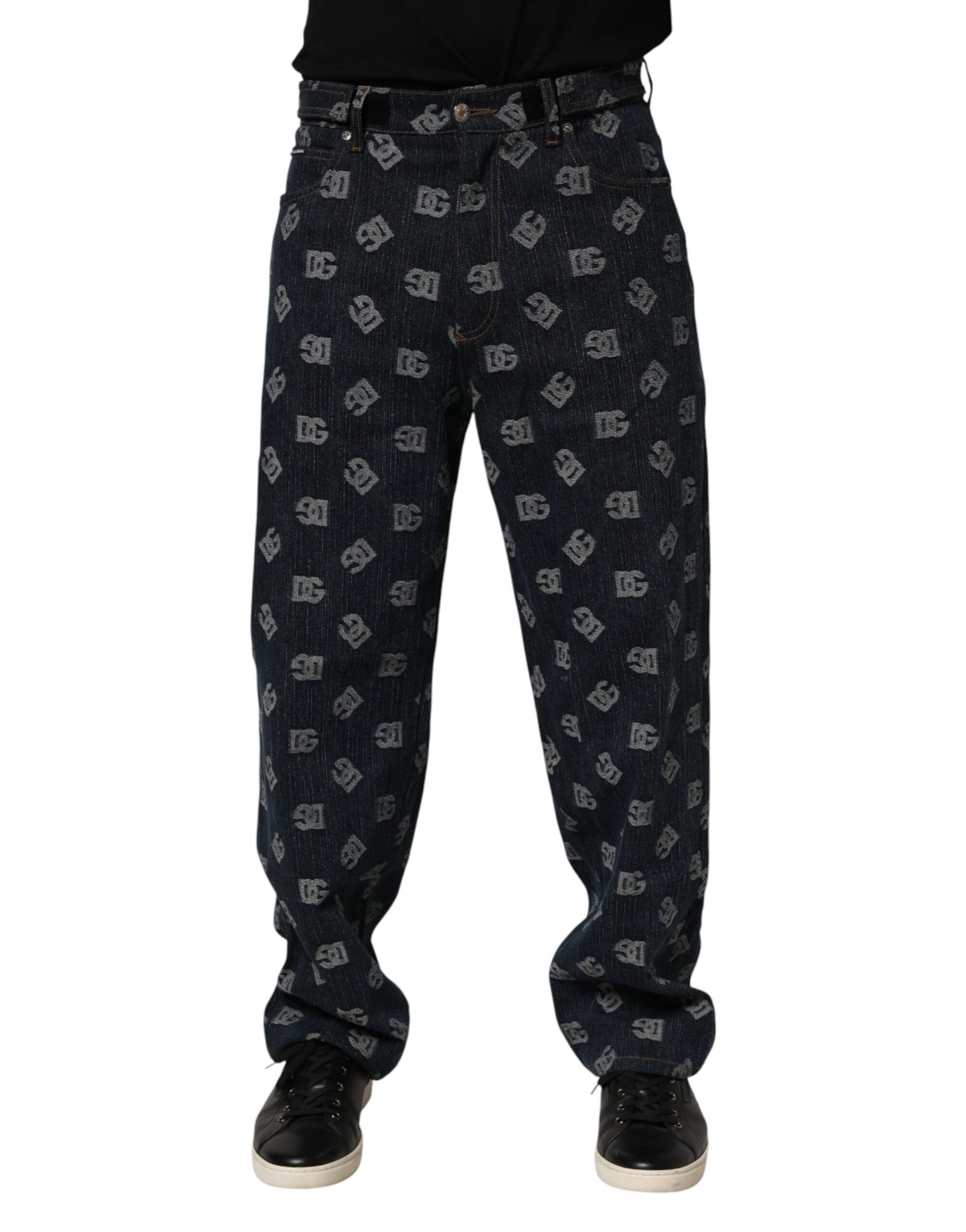 Dolce & Gabbana Blue Relaxed Fit Jeans for Men