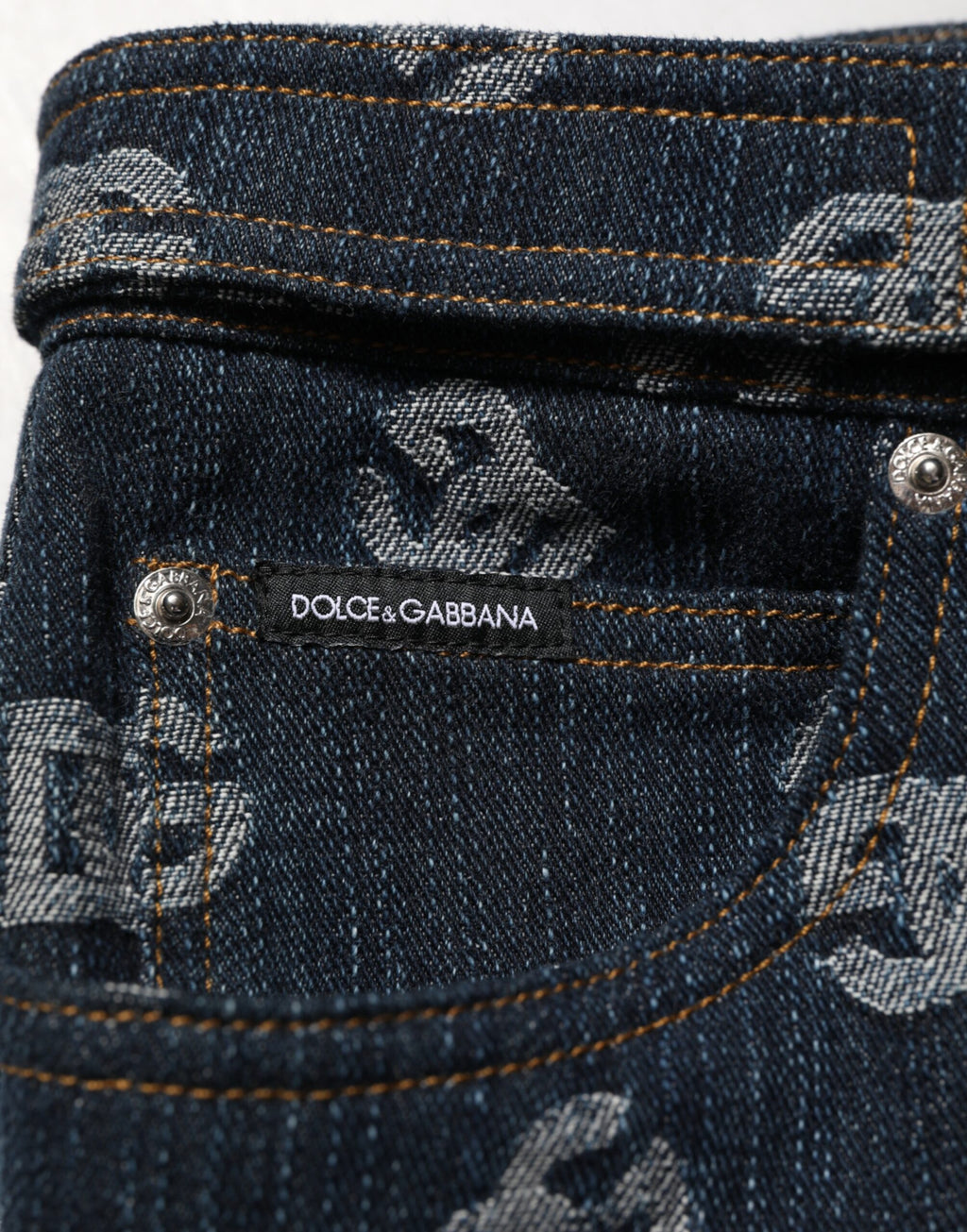 Dolce & Gabbana Blue Relaxed Fit Jeans for Men additional view