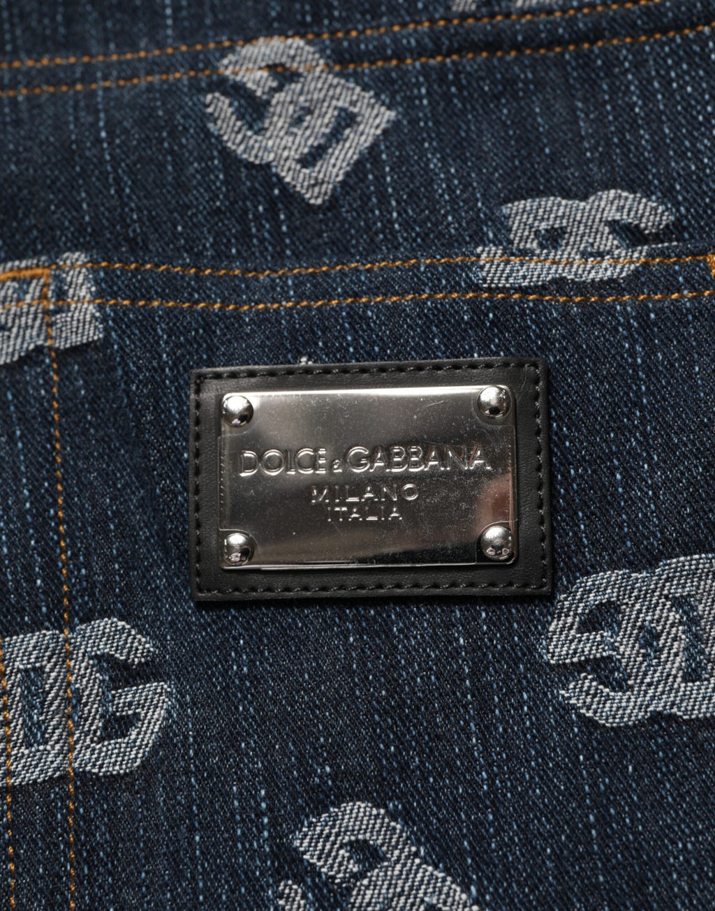 Dolce & Gabbana Blue Relaxed Fit Jeans for Men additional view