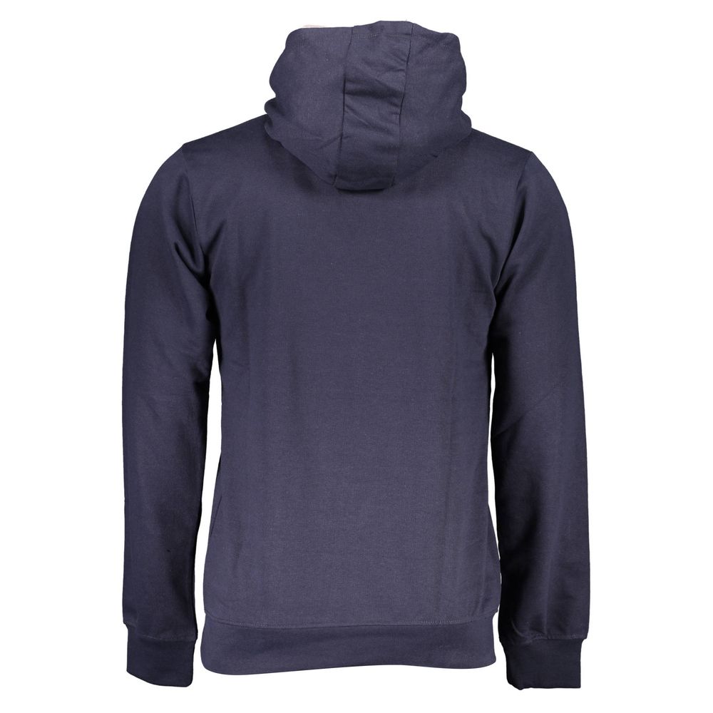 Sweat à capuche Gianmarco Venturi en coton bleu pour homme