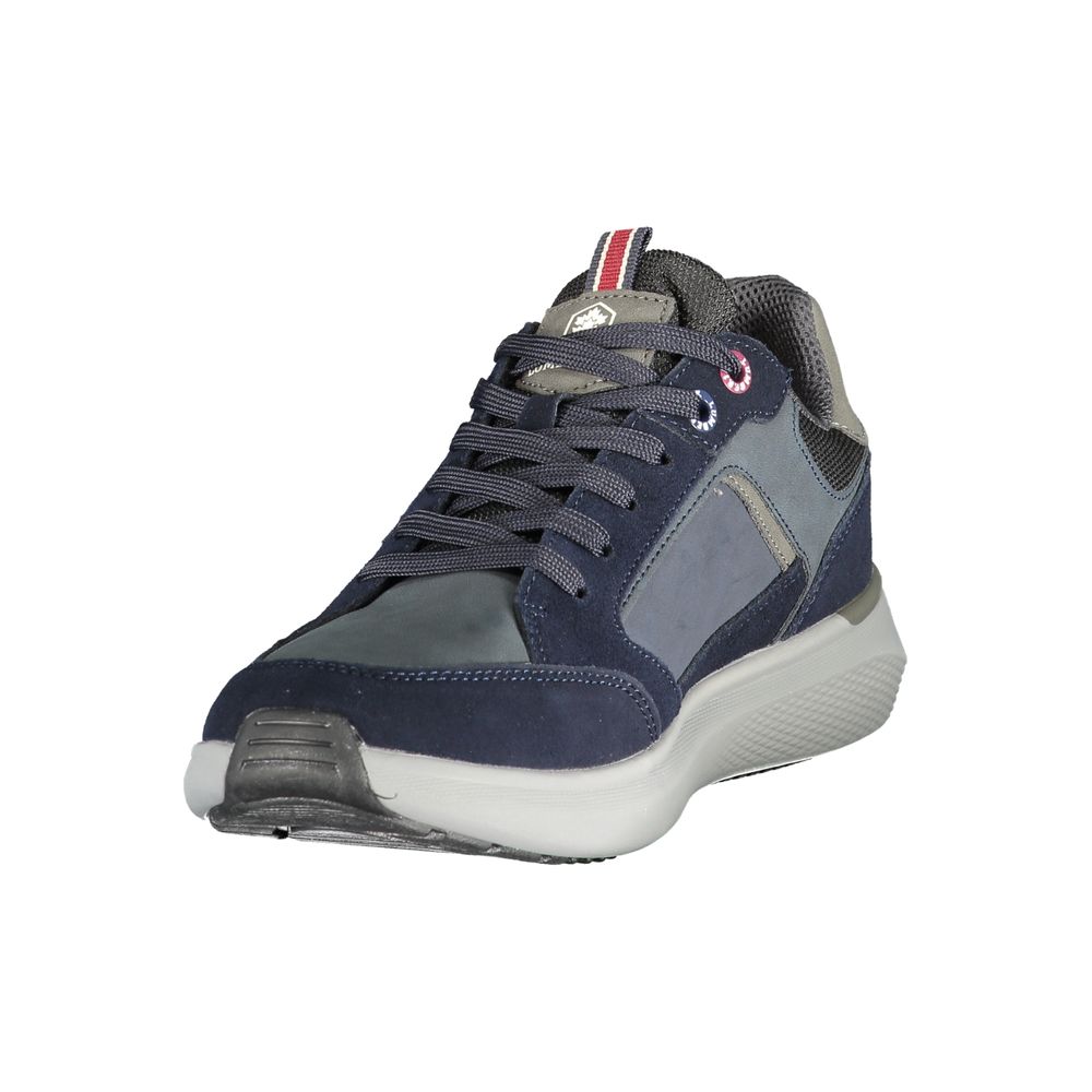 Baskets Lumberjack bleues en polyuréthane pour homme