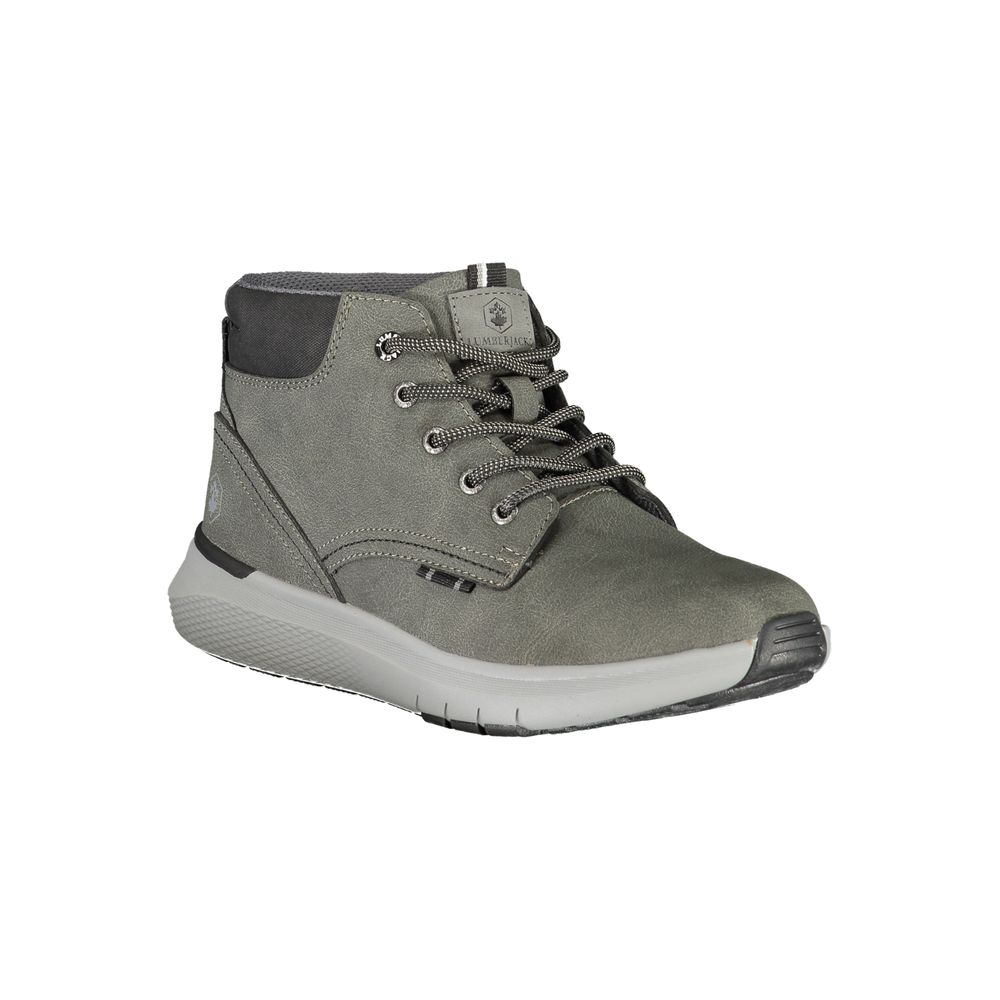 Baskets Homme Lumberjack Grigio Polyester