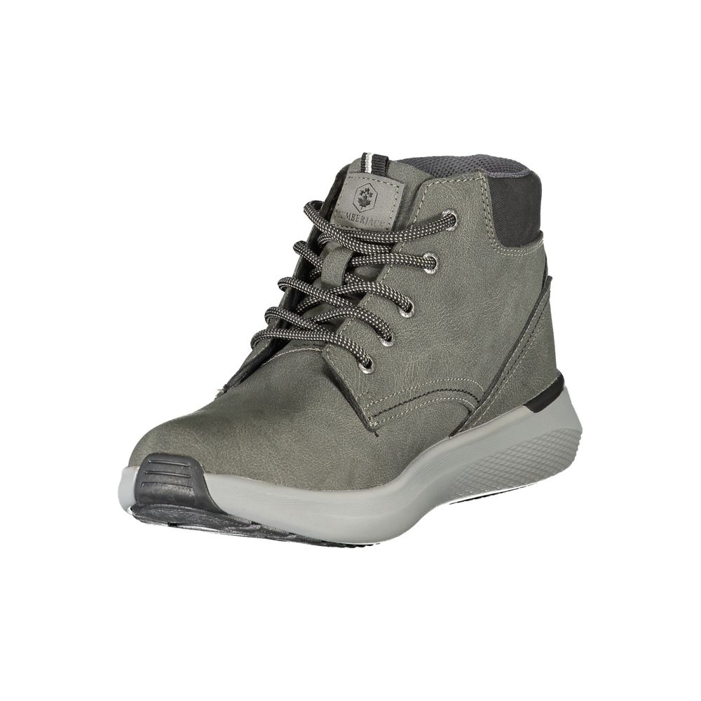 Baskets Homme Lumberjack Grigio Polyester
