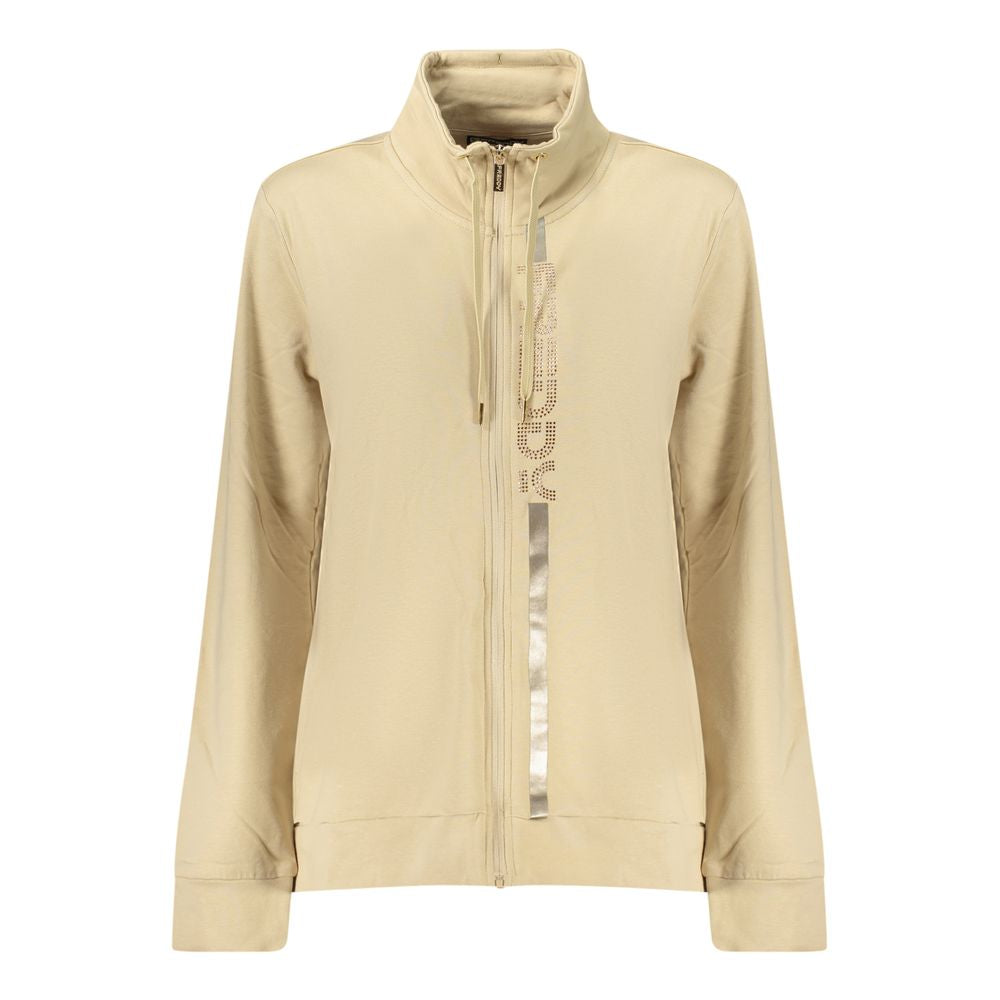 Freddy Beige Cotton Women Sweatshirt
