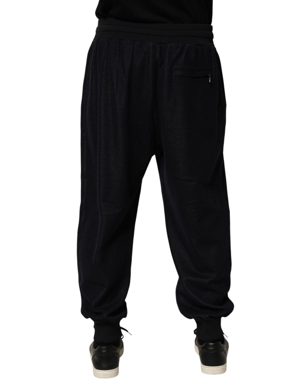 Dolce & Gabbana Black Athletic Pants for Men side view