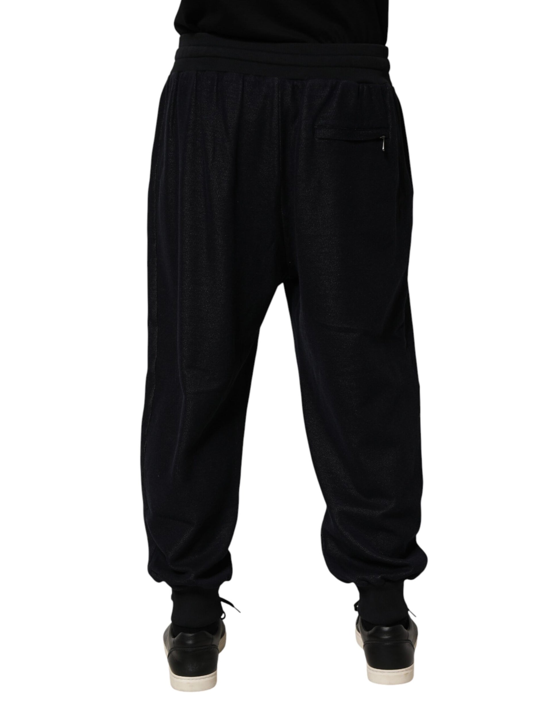 Dolce & Gabbana Black Athletic Pants for Men side view