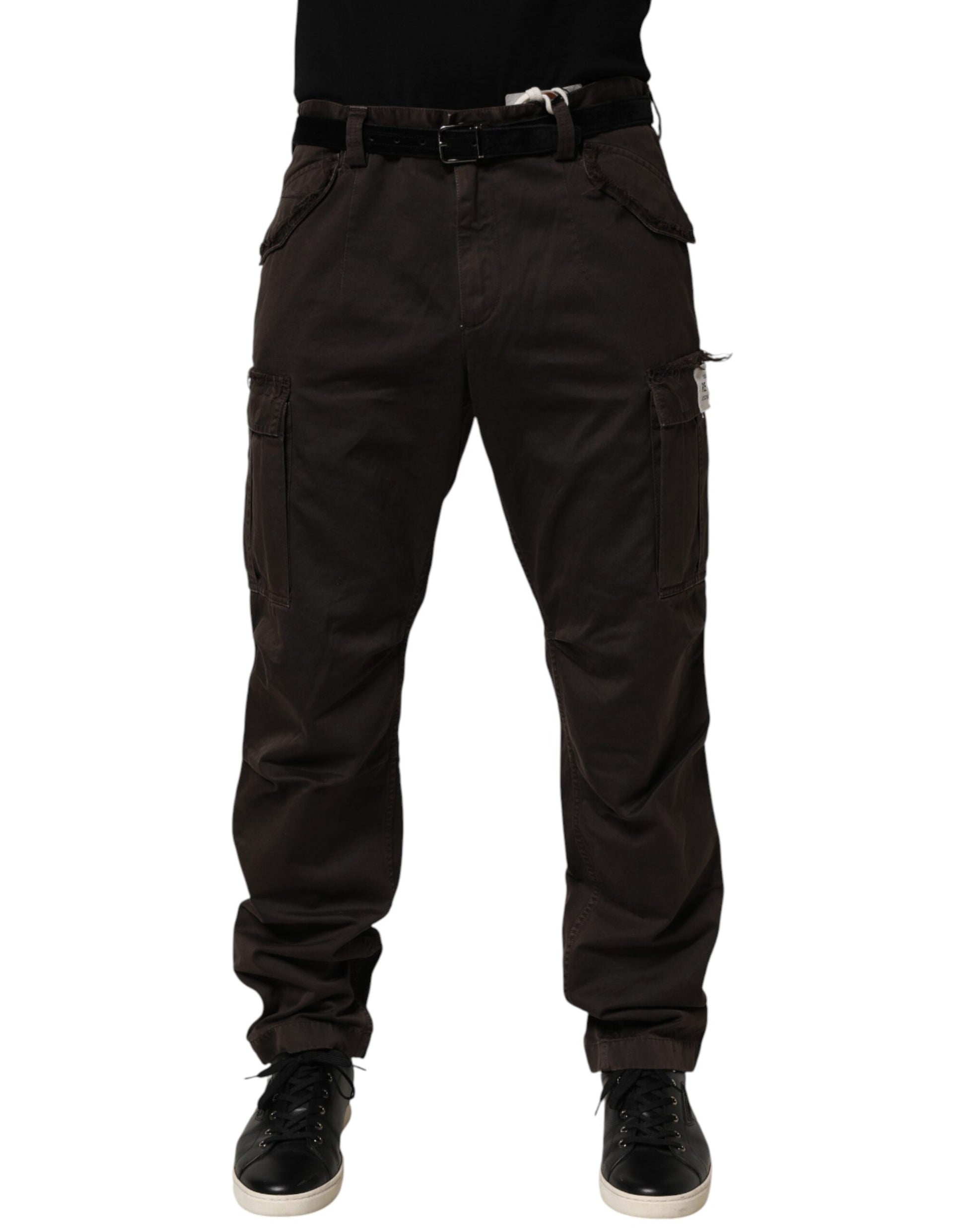 Dolce & Gabbana Brown Cargo Pants for Men alternate view