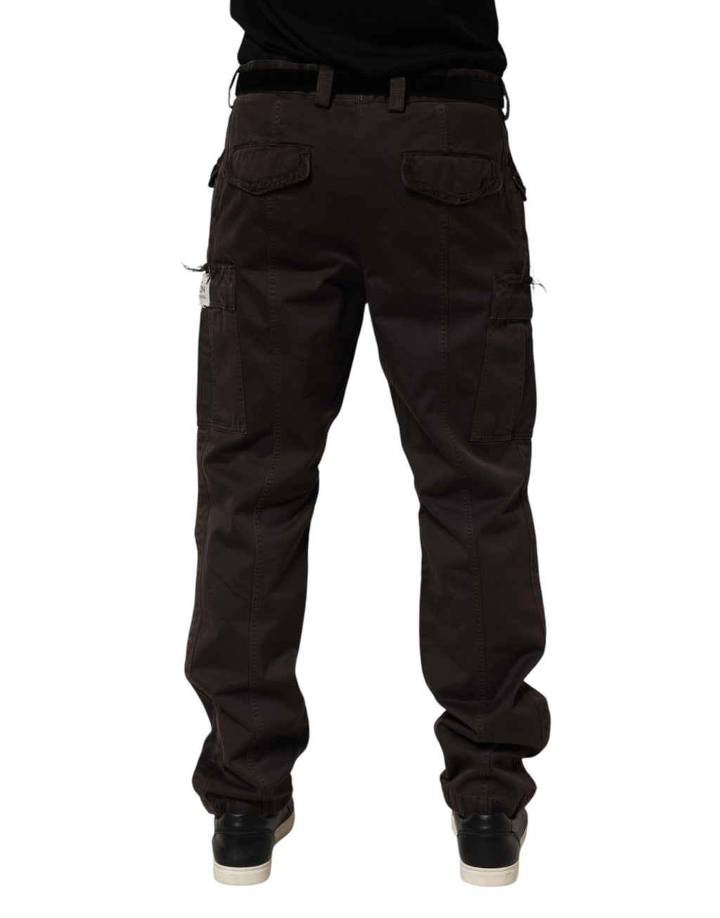 Dolce & Gabbana Brown Cargo Pants for Men side view