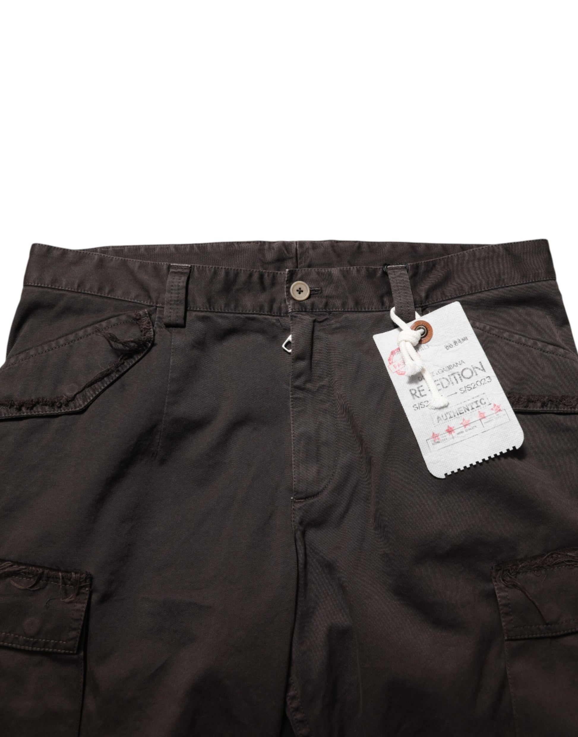 Dolce & Gabbana Brown Cargo Pants for Men additional view