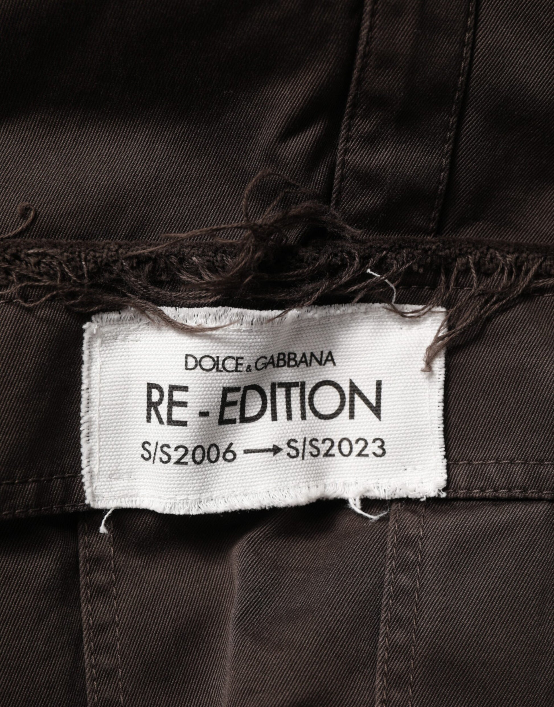 Dolce & Gabbana Brown Cargo Pants for Men additional view
