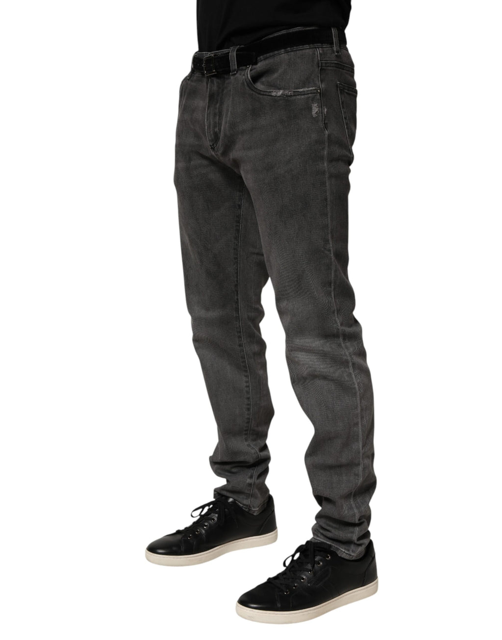Dolce & Gabbana Grey Skinny Jeans for Women detail view