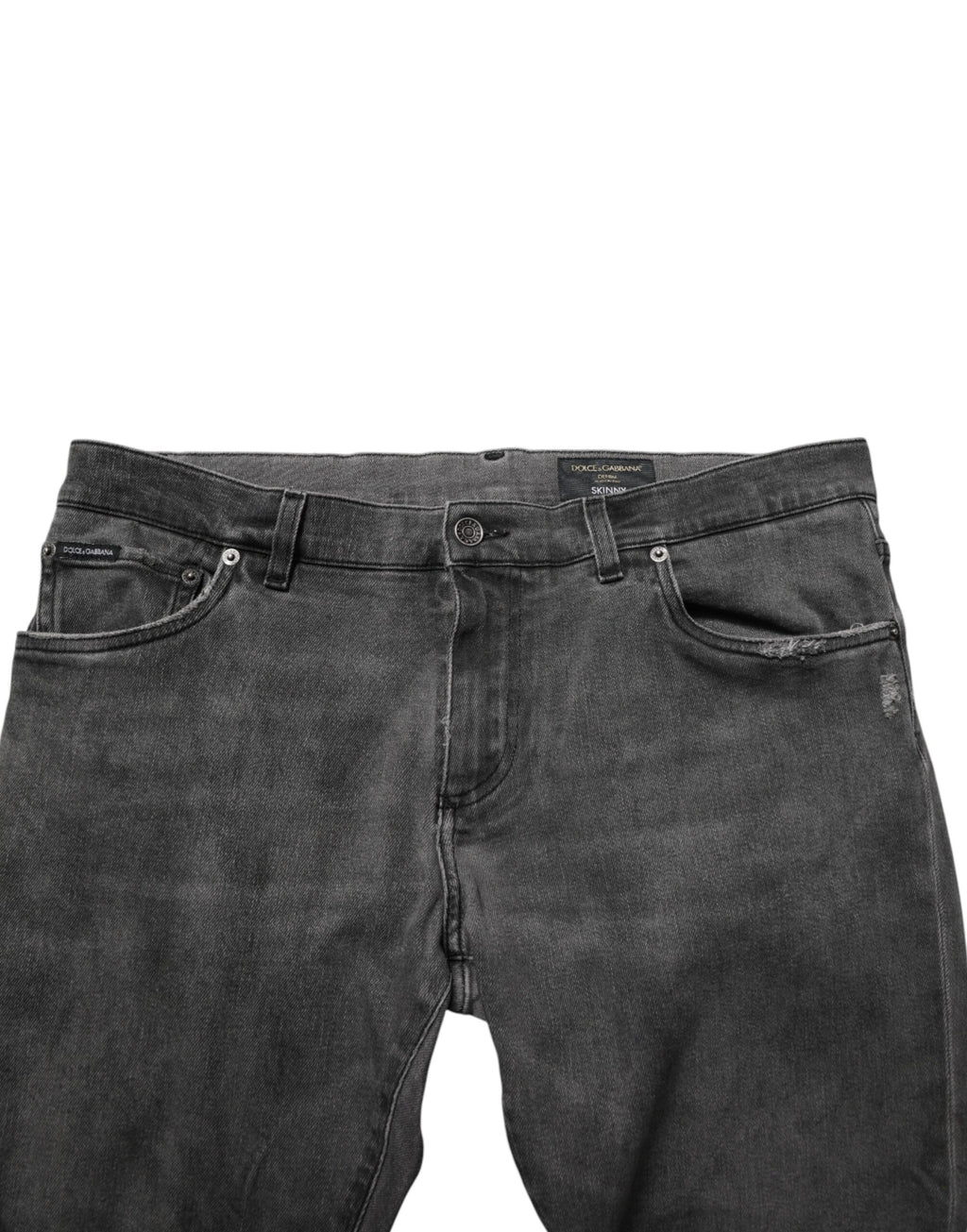 Dolce & Gabbana Grey Skinny Jeans for Women additional view