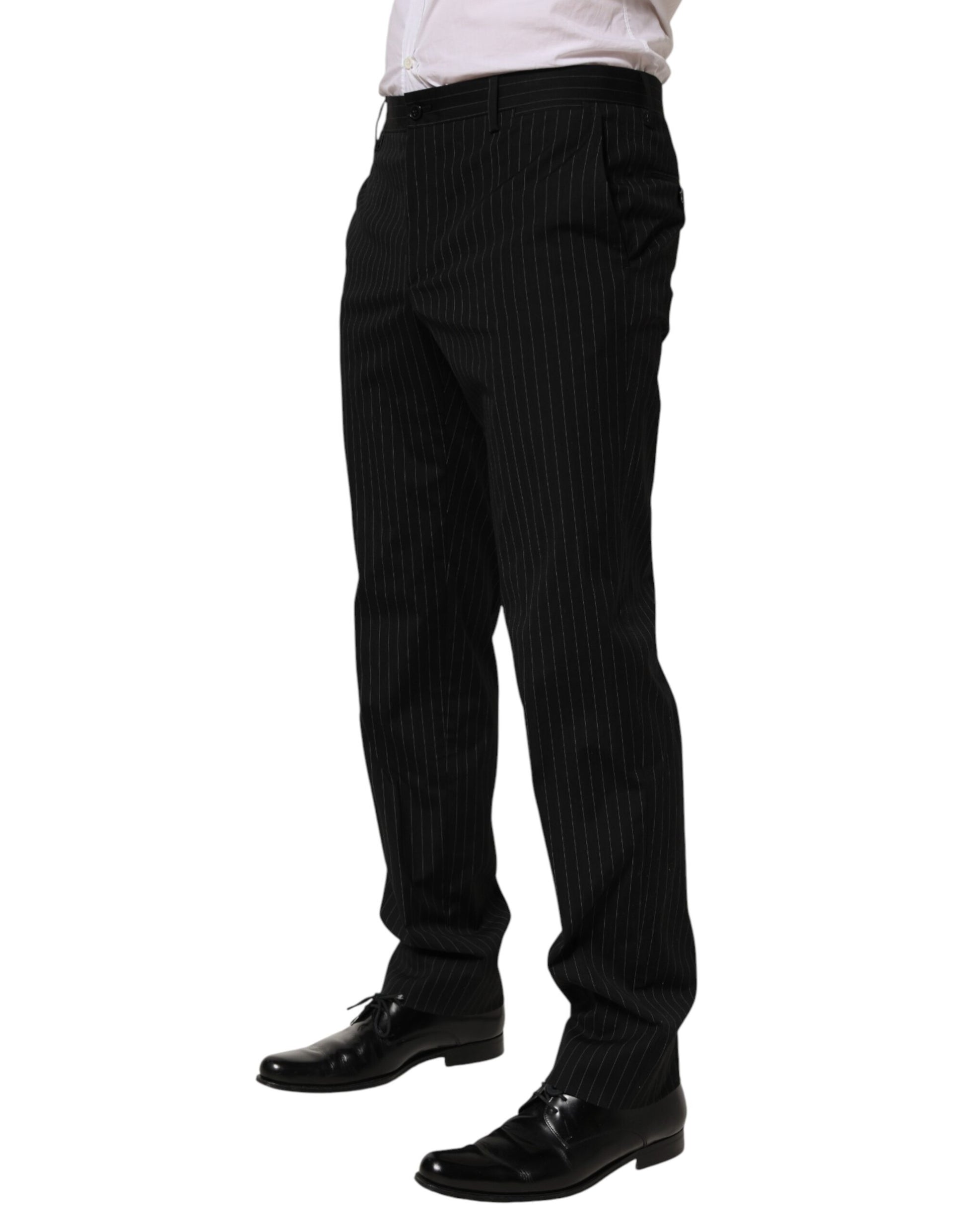 Dolce & Gabbana Black Dress Pants for Men detail view