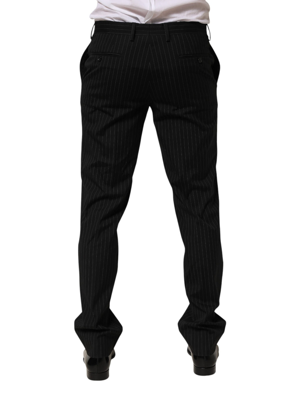 Dolce & Gabbana Black Dress Pants for Men side view