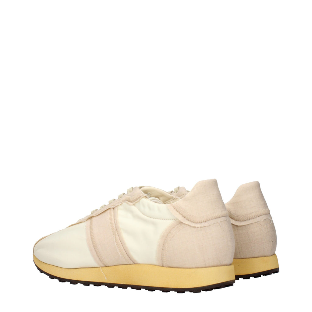The Row Beige Athletic Sneakers for Men side view