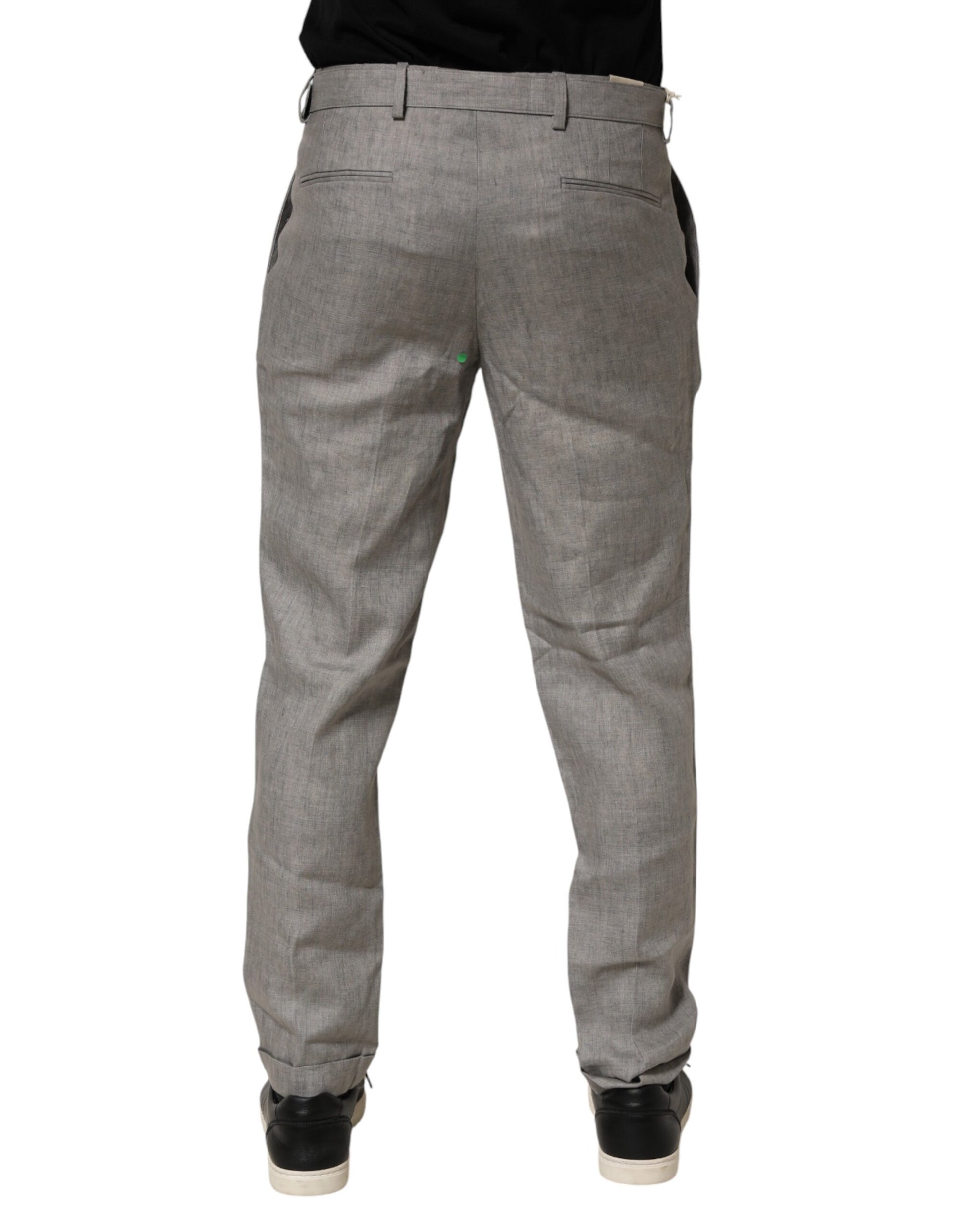 Briglia 1949 Grey Dress Pants for Men side view