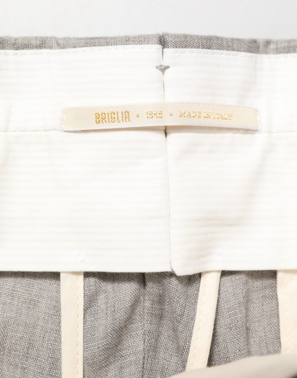Briglia 1949 Grey Dress Pants for Men additional view