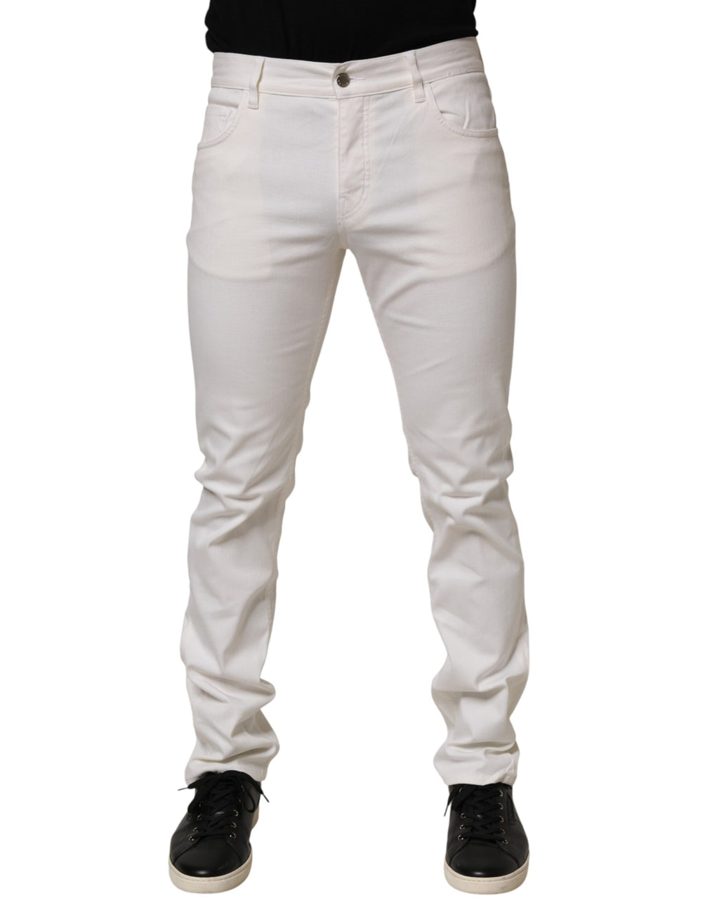 Prada White Skinny Jeans for Men alternate view