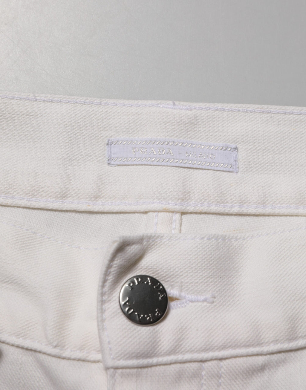 Prada White Skinny Jeans for Men additional view