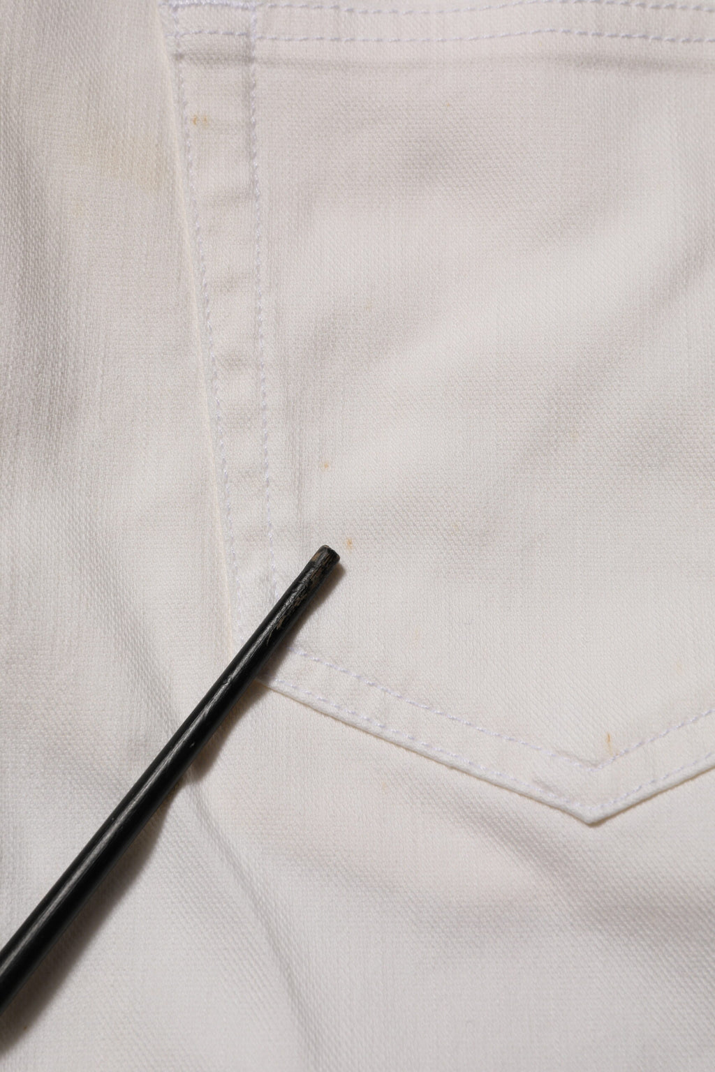 Prada White Skinny Jeans for Men additional view