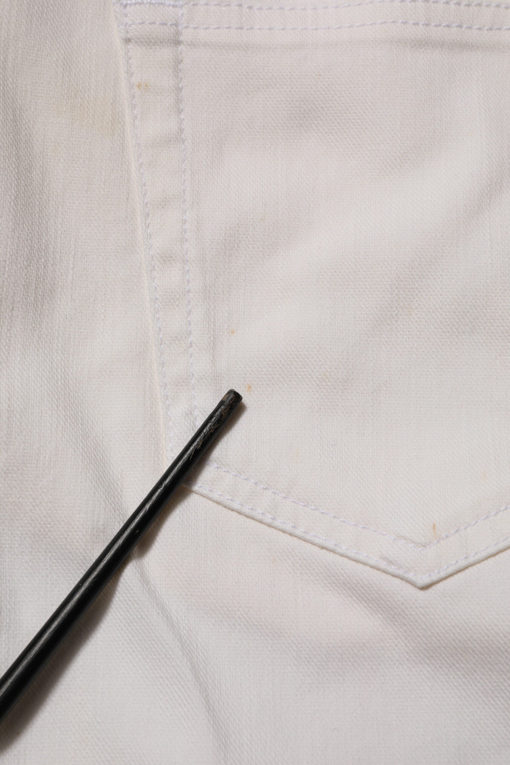Prada White Skinny Jeans for Men additional view