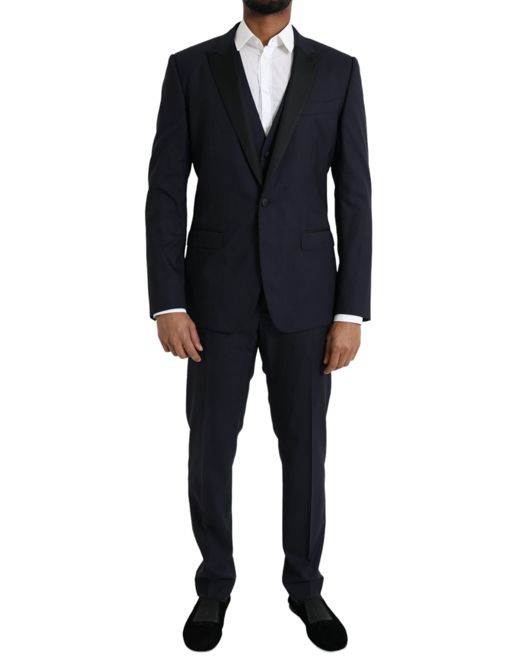 Dolce & Gabbana Blue Three Piece Suits for Men alternate view