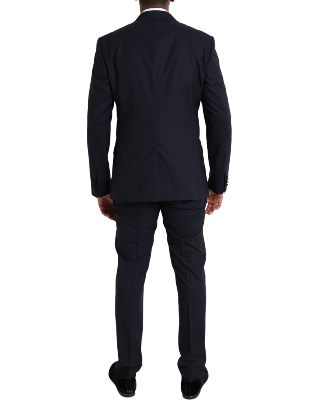 Dolce & Gabbana Blue Three Piece Suits for Men side view