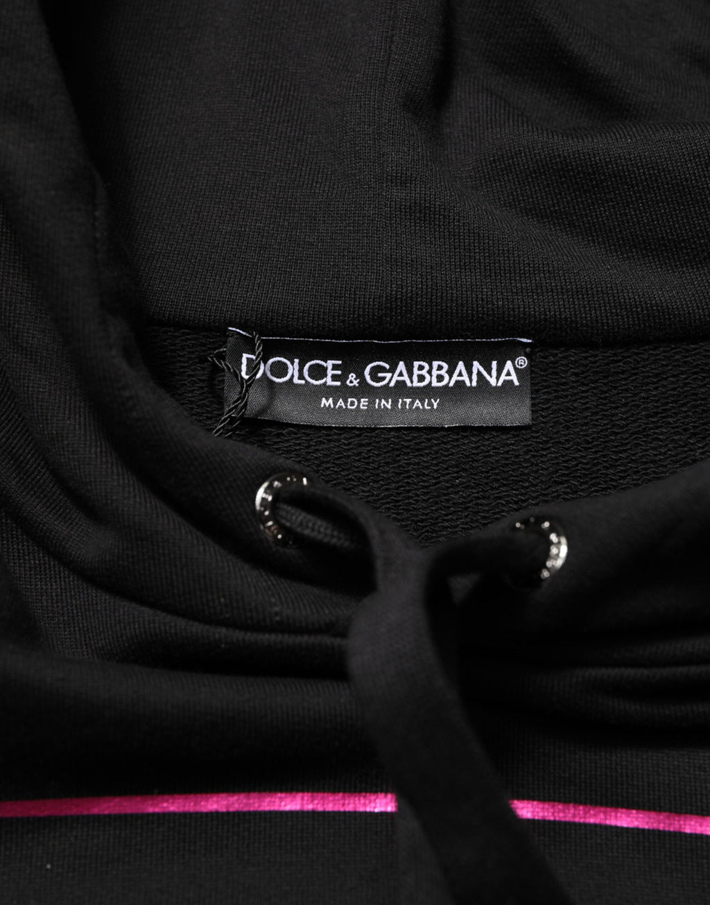 Dolce & Gabbana Black Hoodie for Men additional view
