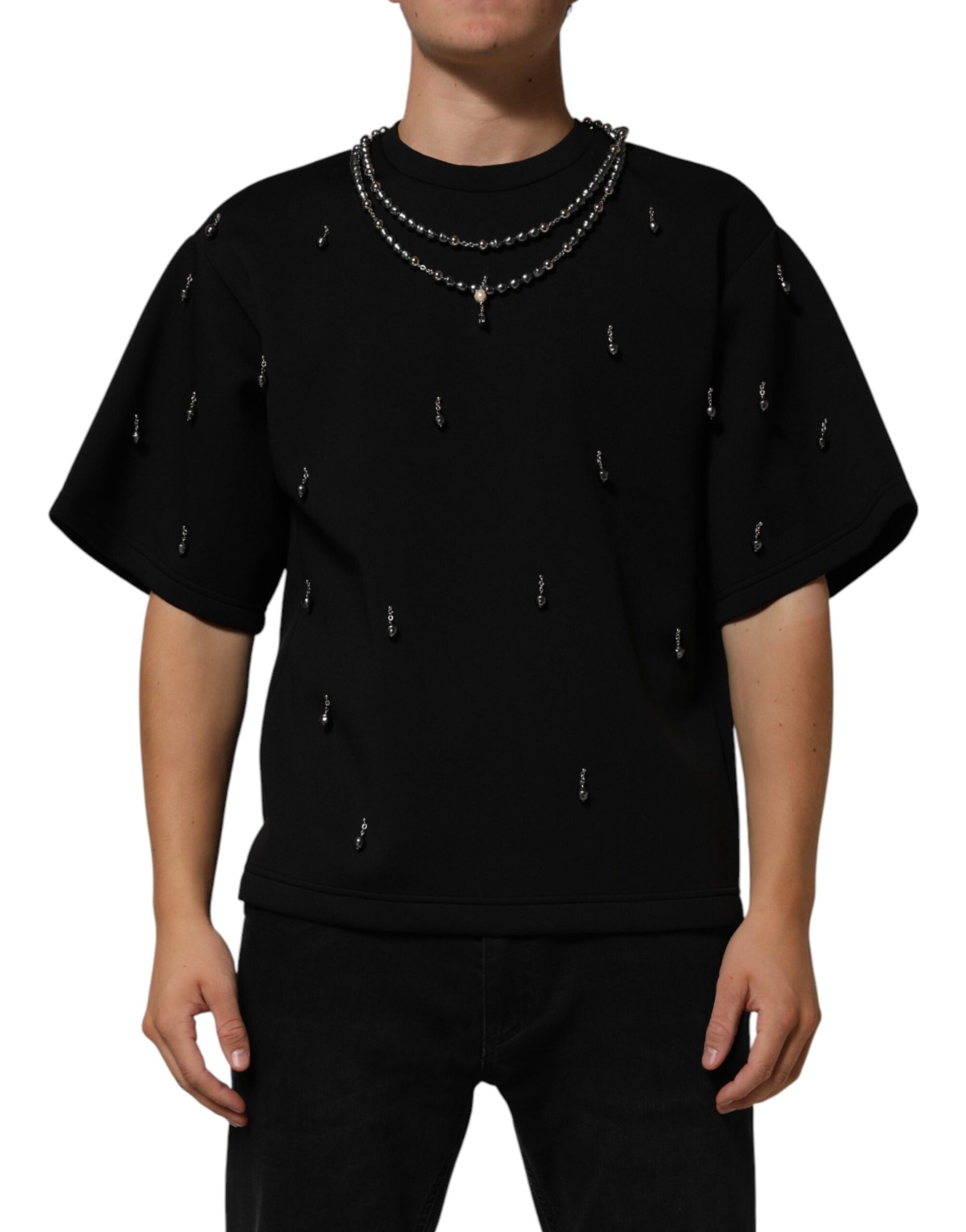 Dolce & Gabbana Black T-Shirt for Men